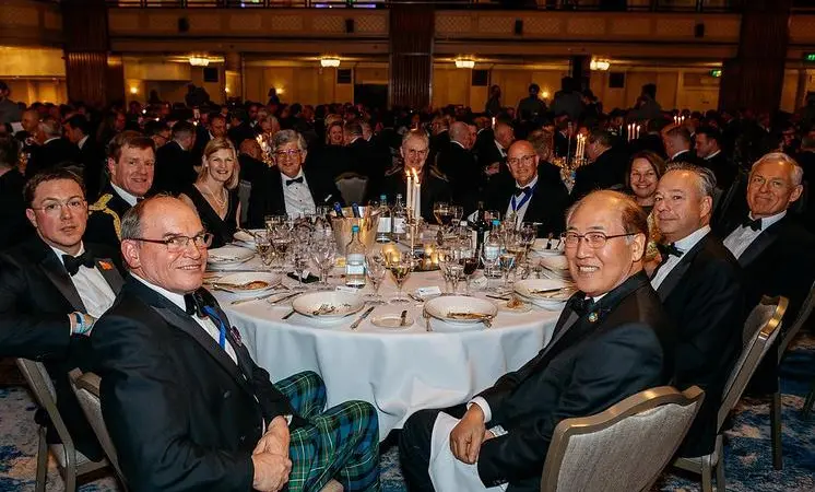 The 2022 annual dinner of the UK Chamber of Shipping.