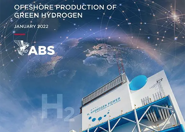 The ABS Whitepaper: Offshore Production of Green Hydrogen explores the conditions driving the marine and offshore industries toward the adoption and production of green hydrogen.