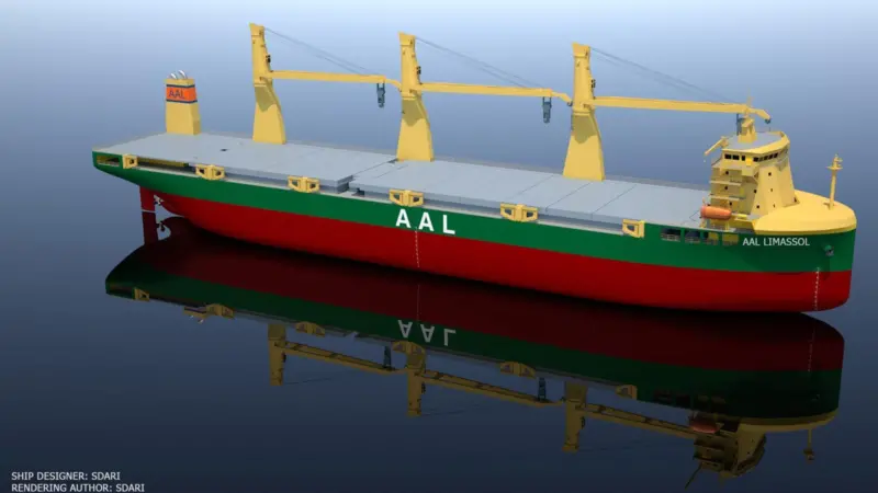 AAL Shipping has taken up an option for two more methanol-ready 32,000dwt Super B-class multipurpose vessels.