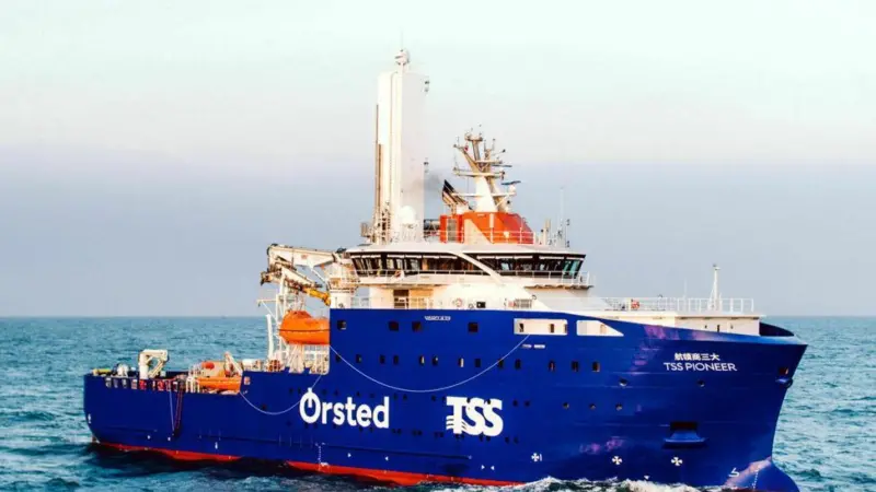 The Taiwan-flagged TSS Pioneer was constructed at Vard Vung Tau shipyard.