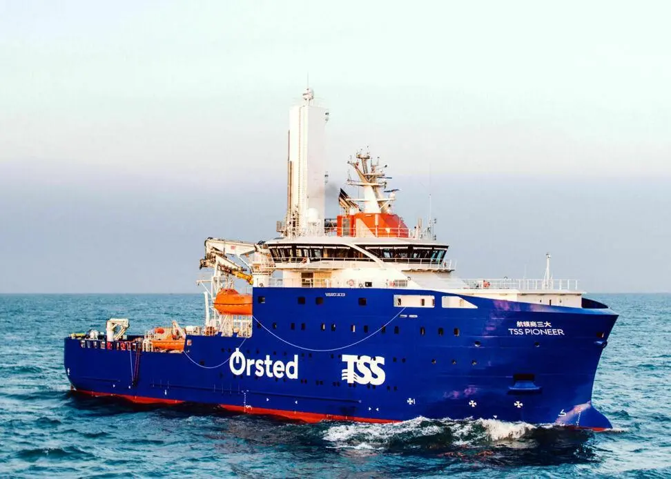 The Taiwan-flagged TSS Pioneer was constructed at Vard Vung Tau shipyard.