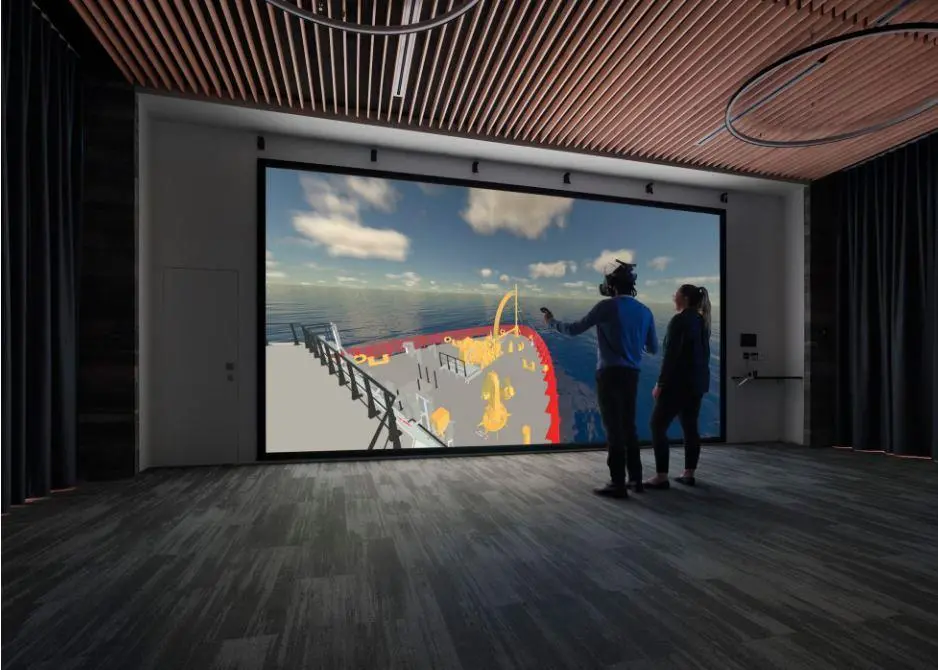 Seaspan Shipyards has launched an immersive virtual reality system, HoloShip, to demonstrate new digital twin capabilities