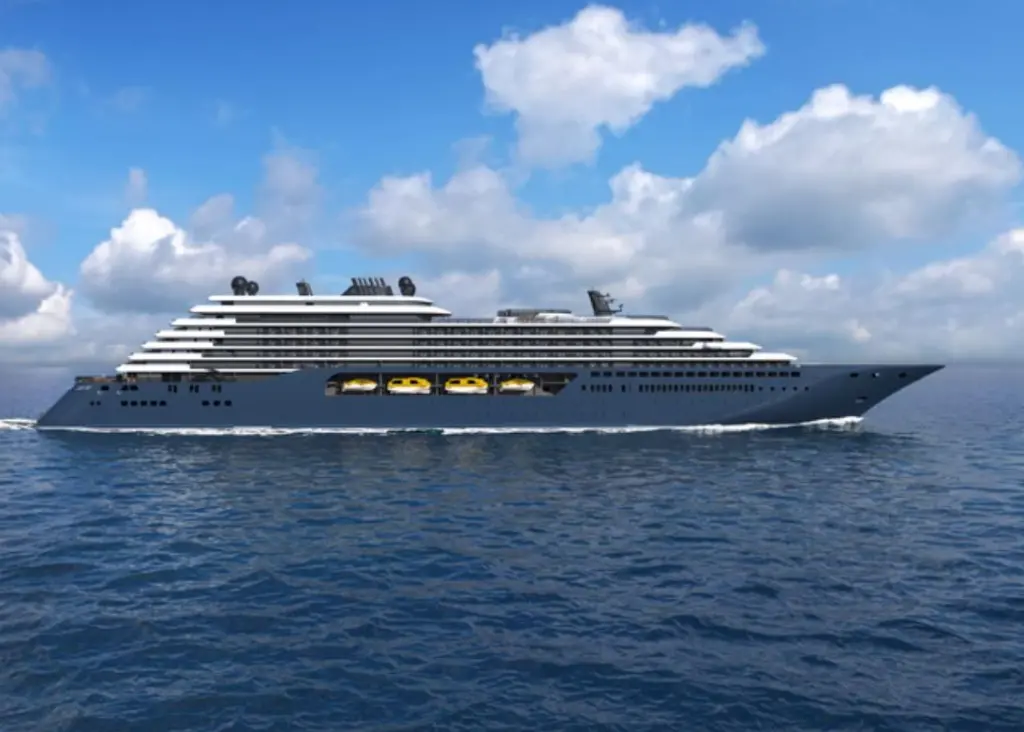 The series of two superyachts will be powered by four dual-fuel engines.