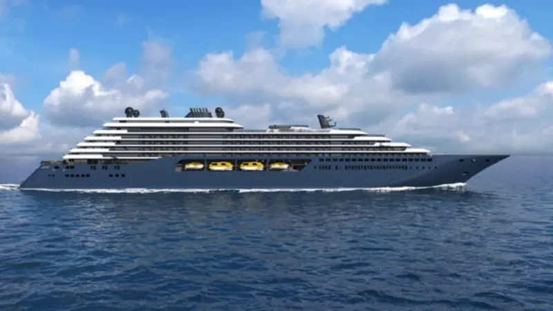 The series of two superyachts will be powered by four dual-fuel engines.
