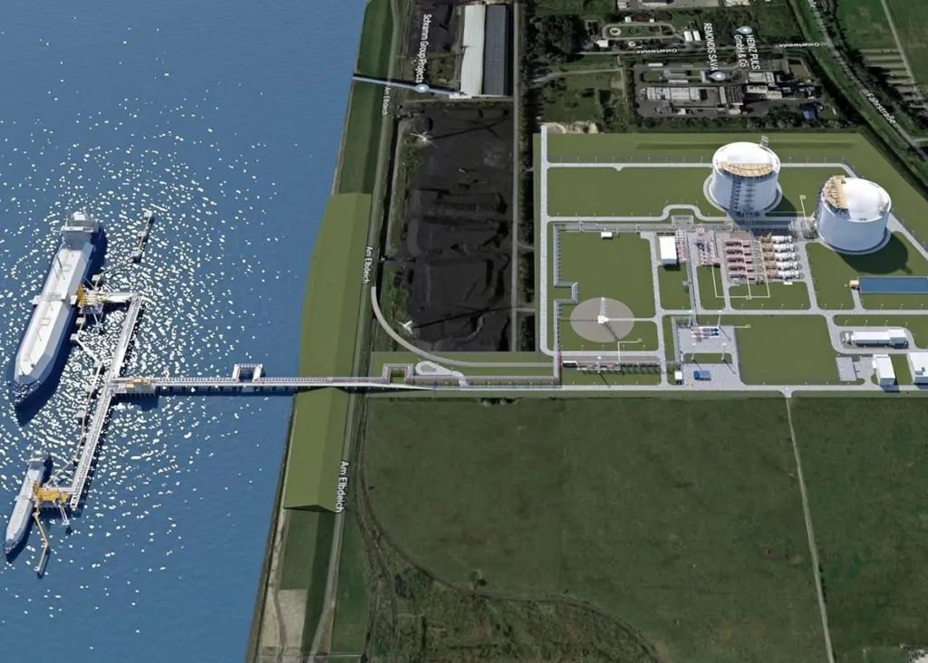 Up to 300,000 tonnes/year of green ammonia could be discharged at an ammonia terminal in Brunsbüttel from 2026.