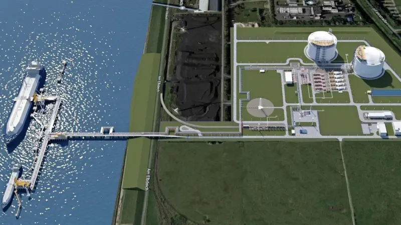 Up to 300,000 tonnes/year of green ammonia could be discharged at an ammonia terminal in Brunsbüttel from 2026.