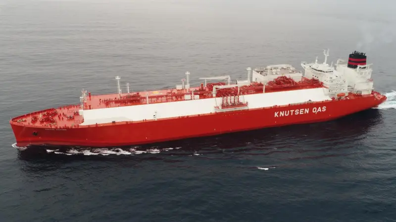 A Knutsen OAS LNG carrier