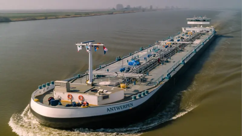 Victrol plans to transport CO2 by barge to ports near sea such as Rotterdam or Antwerp, where Dan-Unity CO2’s specialised LCO2 carriers can transport it on for utilisation or for storage