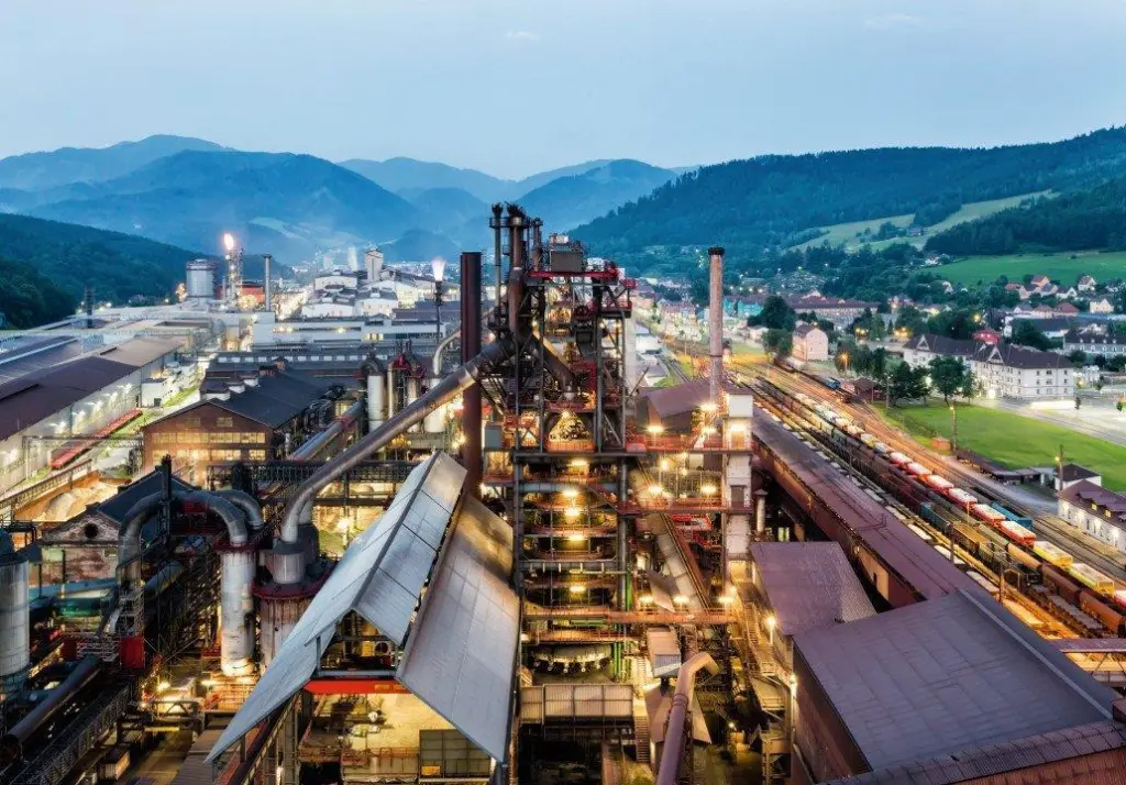 Hydrogen is increasingly being used to reduce the carbon intensity of hard-to-abate sectors, such as at voestalpine's steel mill in Donawitz, Austria (pictured).