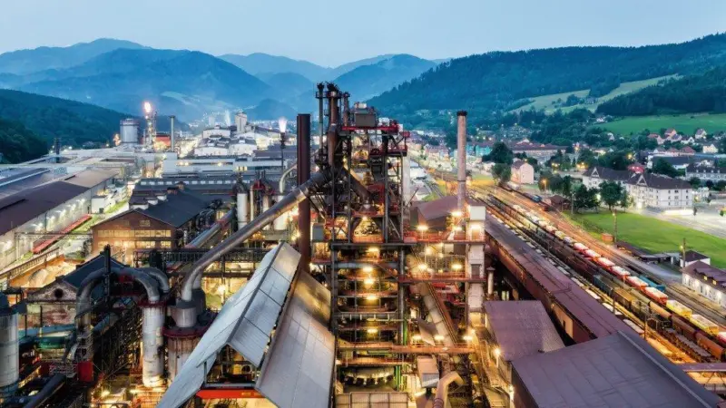Hydrogen is increasingly being used to reduce the carbon intensity of hard-to-abate sectors, such as at voestalpine's steel mill in Donawitz, Austria (pictured).