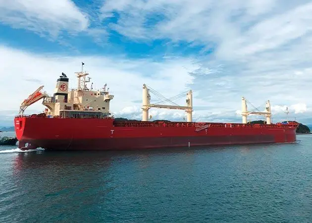 The UMAS study identifies potential savings from the adoption of low emission fuels in the Great Lakes region of North America, for example. Modern vessels, such as Fednav's Federal Montreal, have achieved significant GHG reductions operating on conventio
