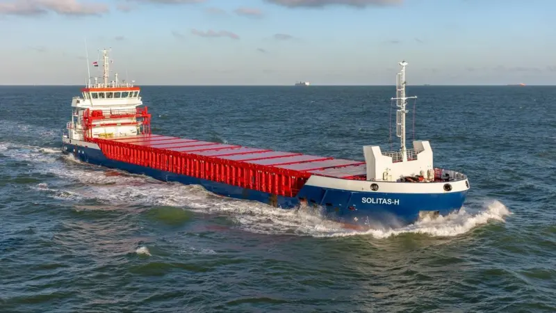 Solitas-H was delivered from stock last August by Damen Shipyards Yichang.