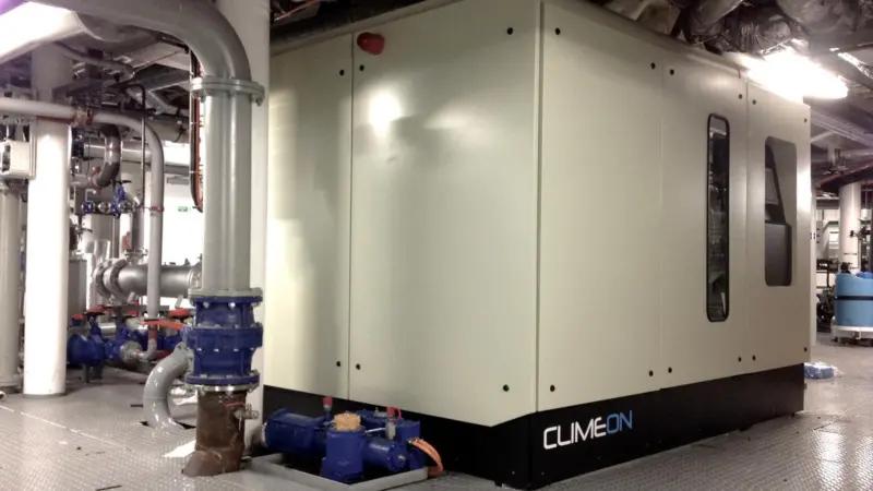 Climeon’s HP 150 power system in place onboard Arnold Maersk