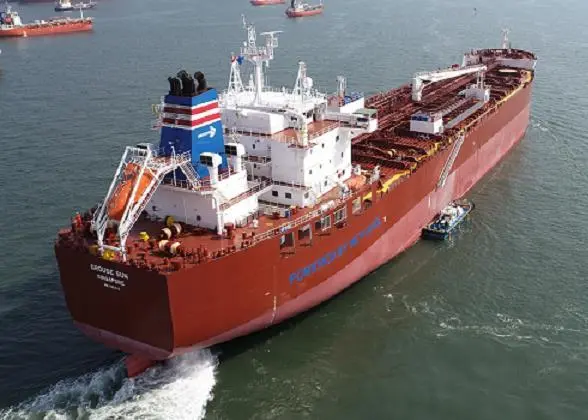 NYK's new methanol-fuelled chemical tanker Grouse Sun meets IMO Tier III NOx emission standards by using an innovative water-in-methanol solution.