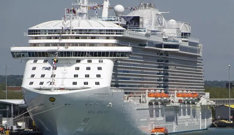 The Regal Princess followed the Royal Princess (pictured) into service with Princess Cruises in 2014.