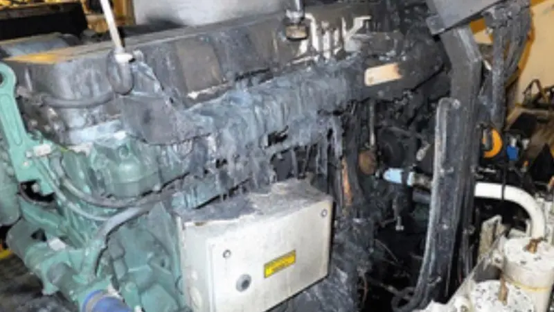 The catastrophic failure of a main engine aboard passenger ferry Wight Sky in 2017 was one of a series of incidents covered in the MAIB report.
