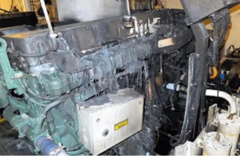 The catastrophic failure of a main engine aboard passenger ferry Wight Sky in 2017 was one of a series of incidents covered in the MAIB report.