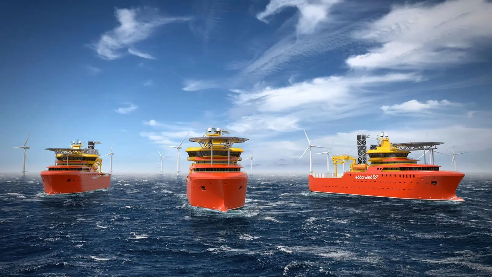 The CSOVs will measure 89.3 meters and will have accommodation for up to 97 technicians and 23 marine crew