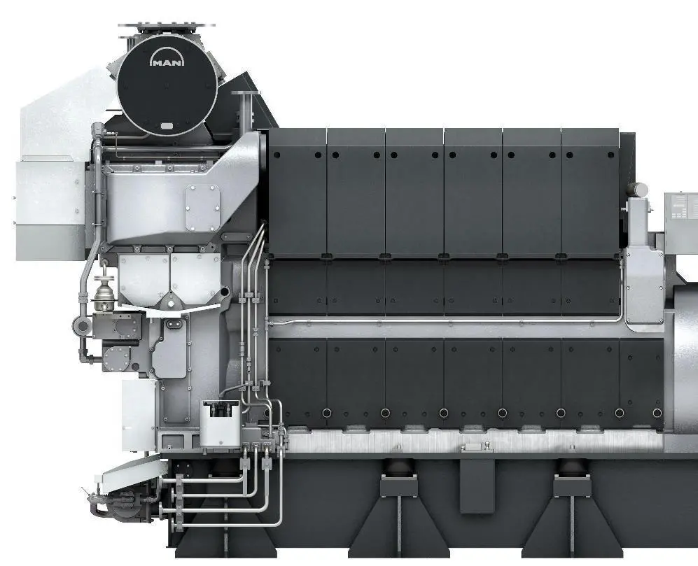 Tests with methanol fuel are being conducted on a MAN L21-31 test engine