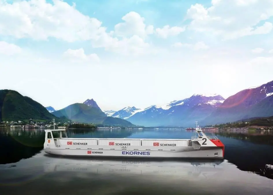 The European distribution and logistics company DB Schenker is studying the possibility of operating an autonomous, container feeder along the Norwegian coast between for a local furniture company.