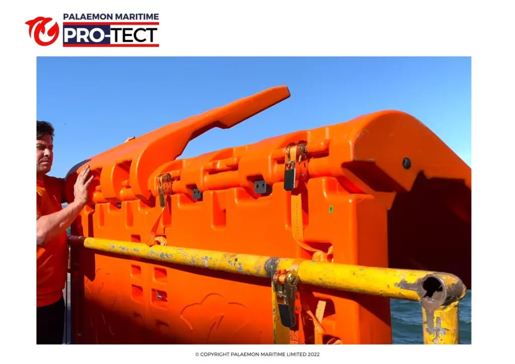 The anti-piracy barrier system developed by Palaemon Maritime creates an effective barrier at a substantial discount to razor wire alternatives.