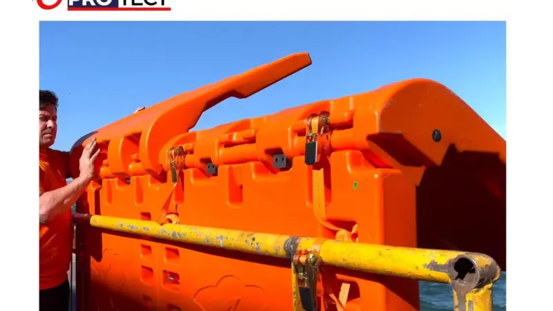 The anti-piracy barrier system developed by Palaemon Maritime creates an effective barrier at a substantial discount to razor wire alternatives.