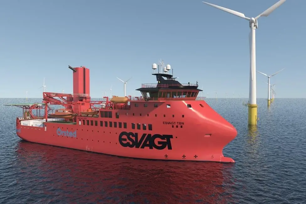 ESVAGT plans to order a battery-hybrid methanol-fuelled SOV based on HAV 833 SOV design.