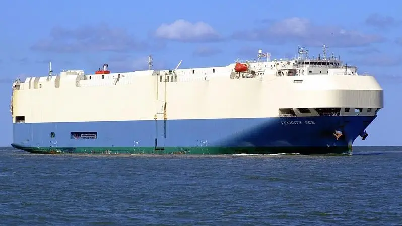 The Felicity Ace was one of the vessels to be declared a total loss in 2021.