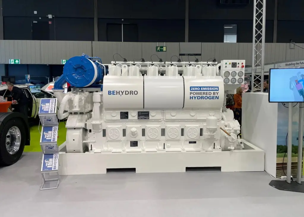 Belgium-based ABC Engines’ joint venture company BEH2YDRO launched a 100% hydrogen combustion engine at the World Hydrogen Summit held in Rotterdam in May.