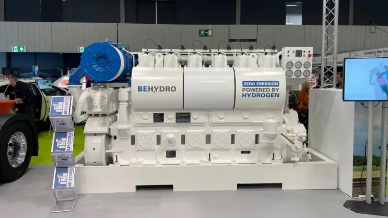 Belgium-based ABC Engines’ joint venture company BEH2YDRO launched a 100% hydrogen combustion engine at the World Hydrogen Summit held in Rotterdam in May.