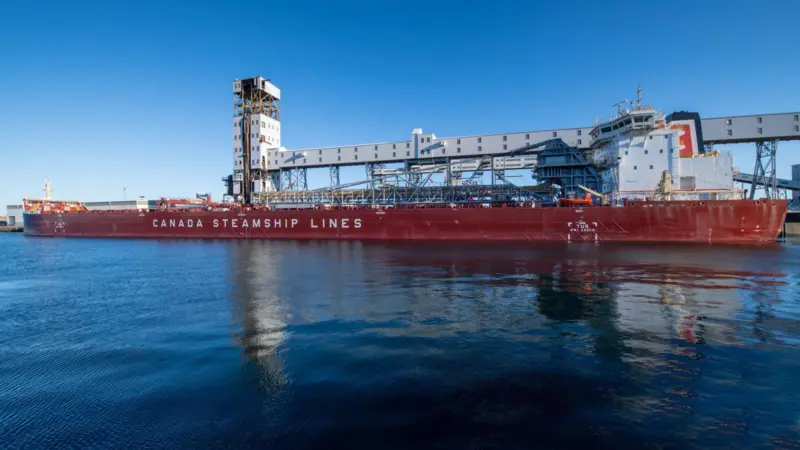 New-generation self-unloader to sustain vital Canadian trade.