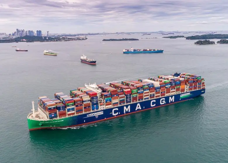 CMA CGM has ordered six methanol-fuelled 15,000 teu container vessels.