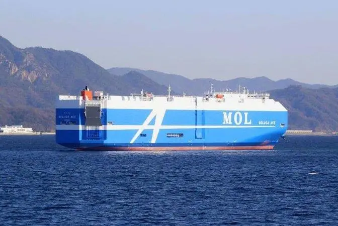A Mitsui O.S.K. Lines (MOL) car carrier, Beluga Ace, has completed a carbon-offset voyage for the ocean transportation of completed cars from Japan to Europe by using voluntary carbon credits.