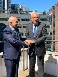 Emanuele Grimaldi, Managing Director of the Grimaldi Group, is succeeding Esben Poulsson as chairman of ICS.