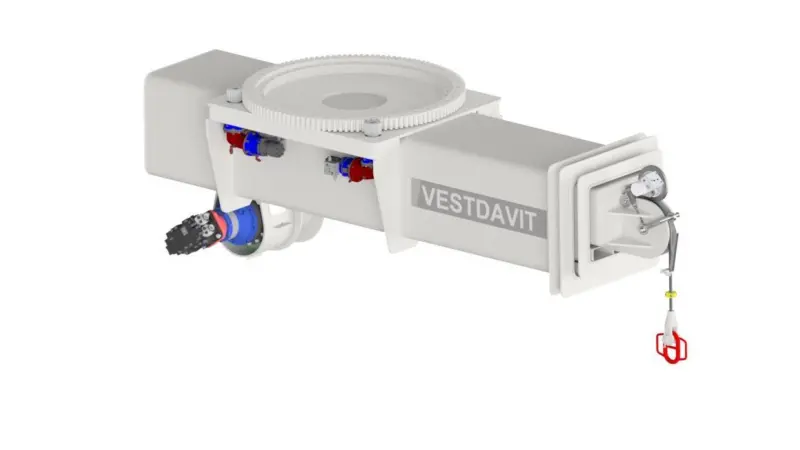 Danish Navy Davit