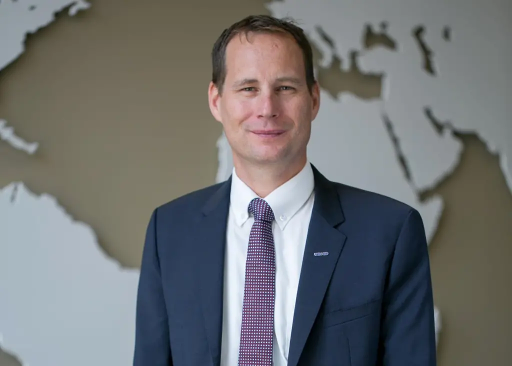 WinGD’s Vice President of R&D, Dominik Schneiter