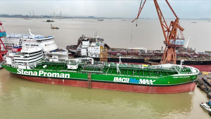 Proman Stena Bulk has taken delivery of a second methanol-powered newbuild vessel under its partnership.