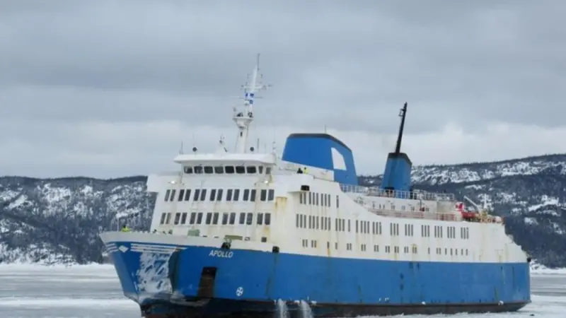 The Ro-Ro ferry Apollo.