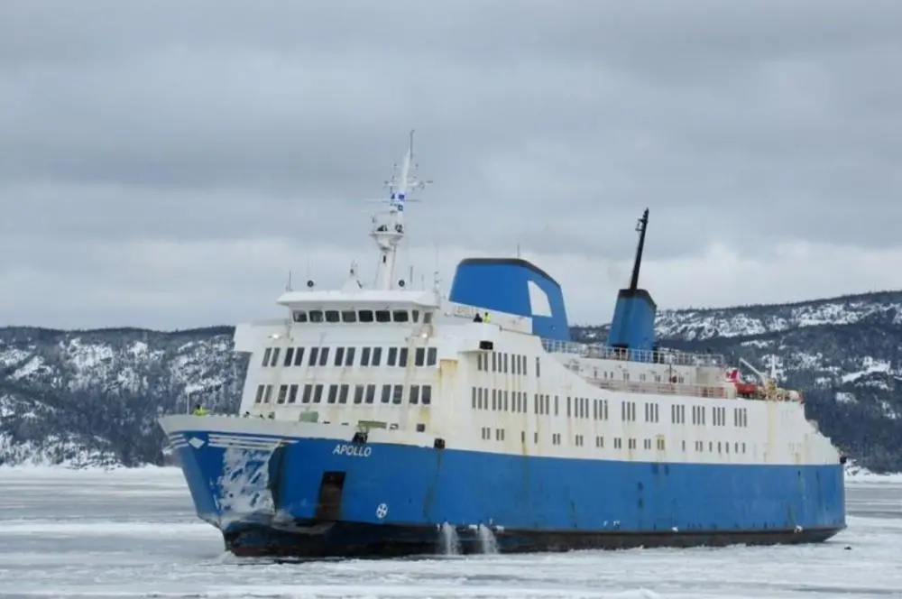 The Ro-Ro ferry Apollo.