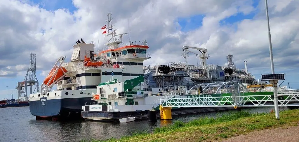 Optimus, a 6,000 cbm LNG bunker vessel, will operate under Titan’s license in the ARA and Zeebrugge ports