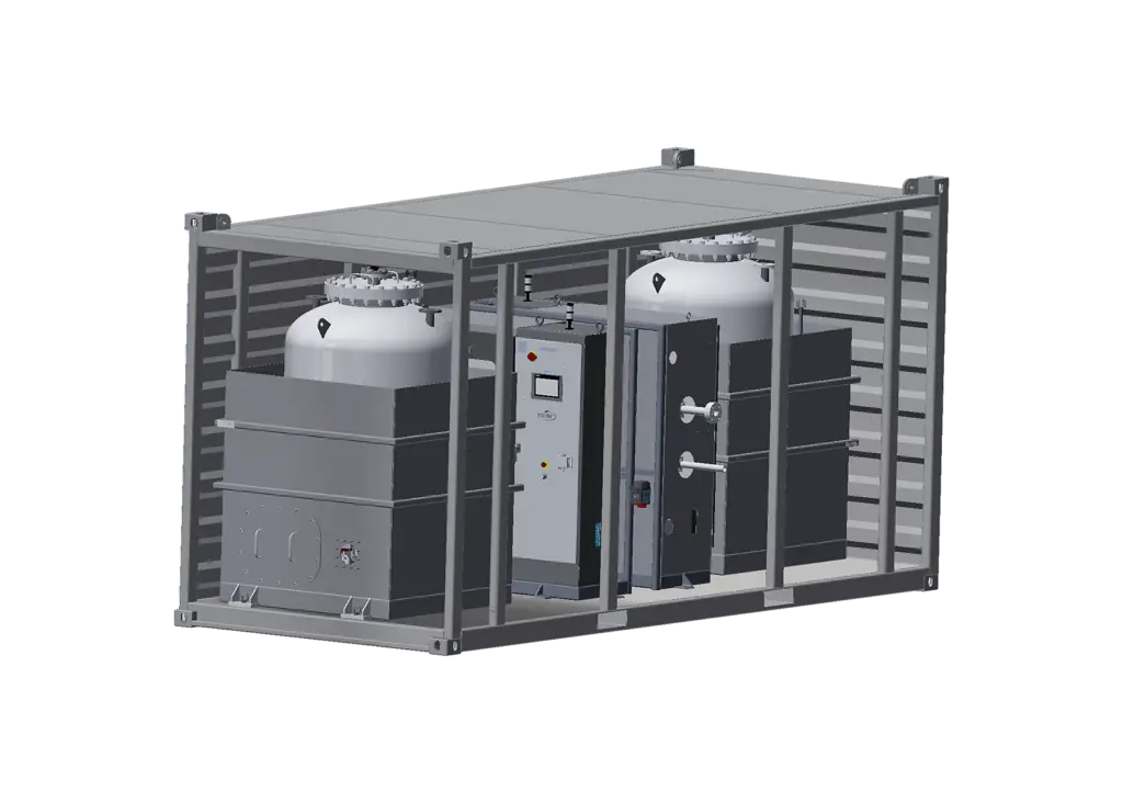 Ecochlor is introducing a containerised version of its EcoOne filterless ballast water management system (BWMS).