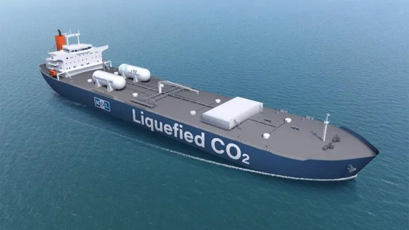 Mitsui O.S.K. Lines (MOL) has been granted Approval in Principle (AiP) from ClassNK for design of a large-scale liquefied carbon dioxide (LCO2) carrier.