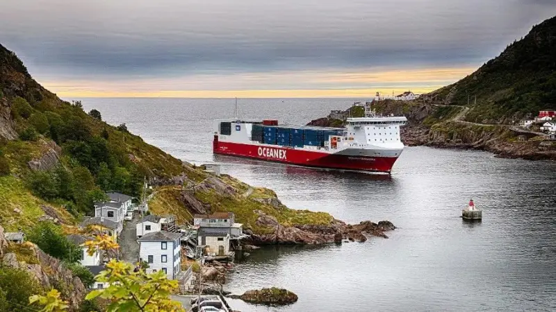 The innovative con-ro Oceanex Connaigra was delivered by FSG in 2013.