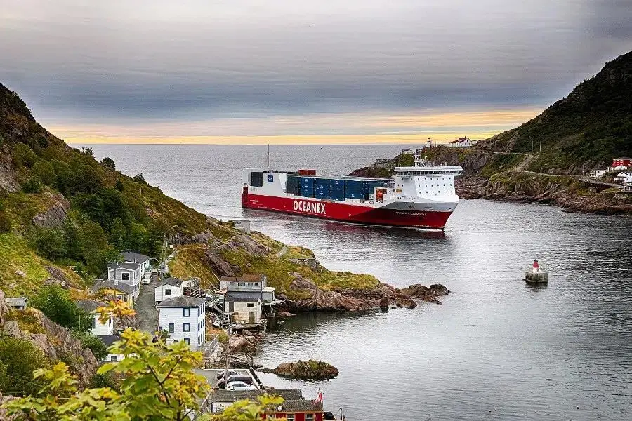 The innovative con-ro Oceanex Connaigra was delivered by FSG in 2013.