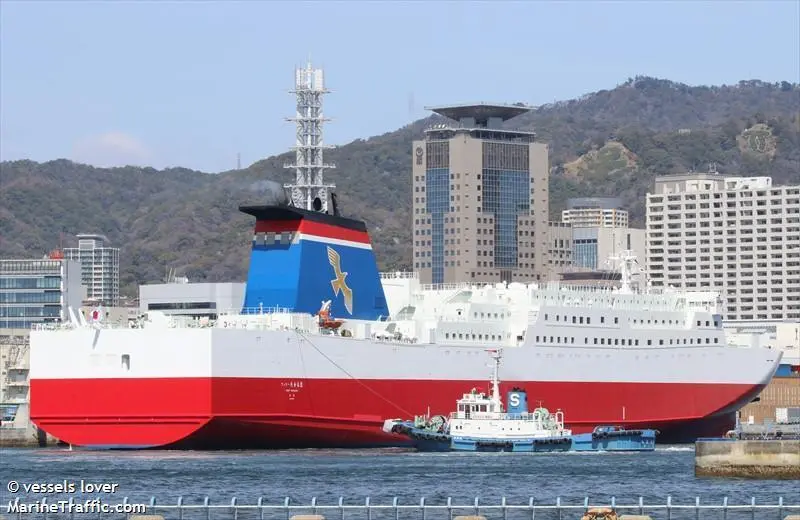 Pielstick medium-speed power has been retained for the Naikai-built Ferry Takachiho.
