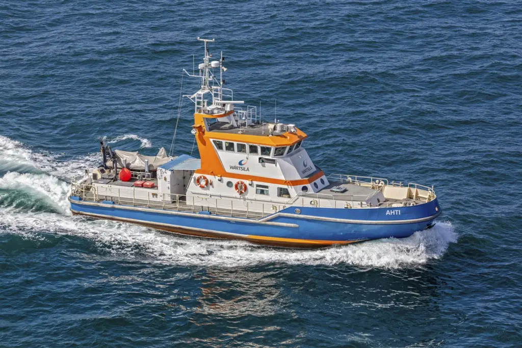 Wärtsilä Voyage unveiled its new demonstrator and innovation vessel, AHTI, at SMM in Hamburg.