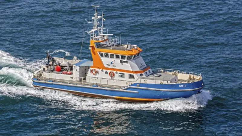 Wärtsilä Voyage unveiled its new demonstrator and innovation vessel, AHTI, at SMM in Hamburg.