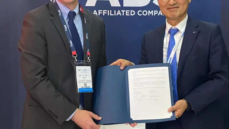 ABS awarded approval in principle (AiP) to Daewoo Shipbuilding & Marine Engineering (DSME) for its design of cargo tanks for super-large, liquefied carbon dioxide (LCO2) carriers.
