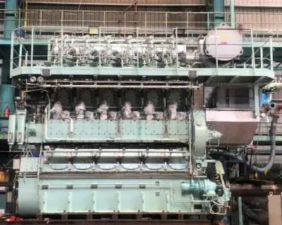 The UEC33LSH-C2 engine at YDE factory