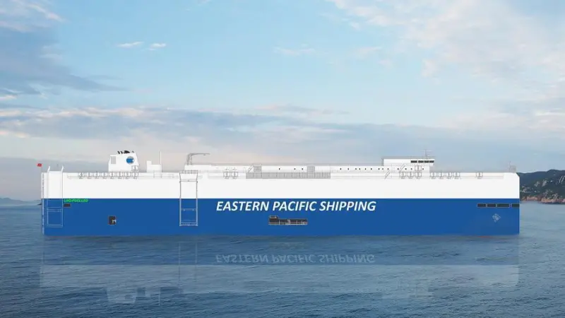 Damen Marine Components will equip five new PCTC vessels with advanced semi spade rudders
